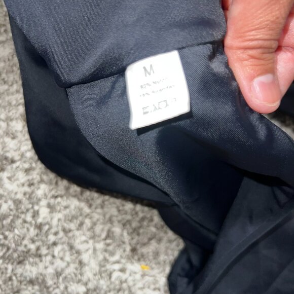 Women’s Medium Black One-Shoulder Bikini Set Asymmetrical Two-Piece Swimwear - Picture 2 of 5